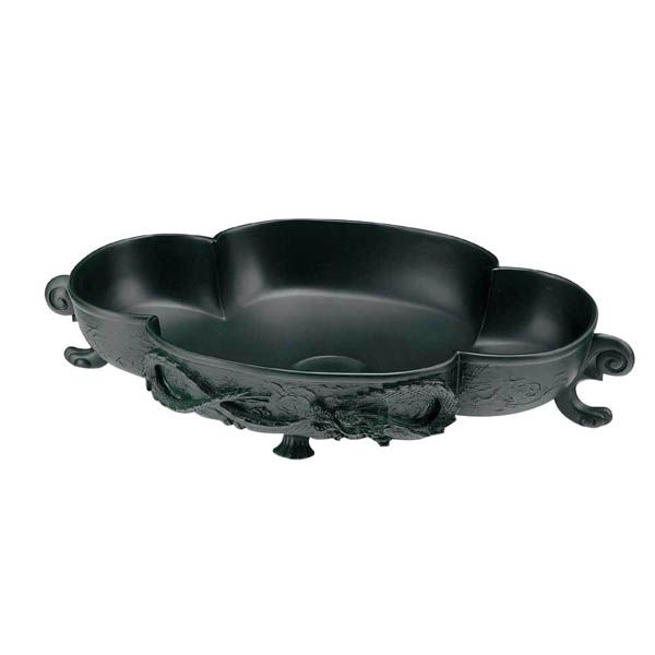 (LINEクーポン有)カクダイ 493-035 木瓜型手洗器 493035 KAKUDAI 祥竜 置型タイプ 水栓材料【キャンセル不可】