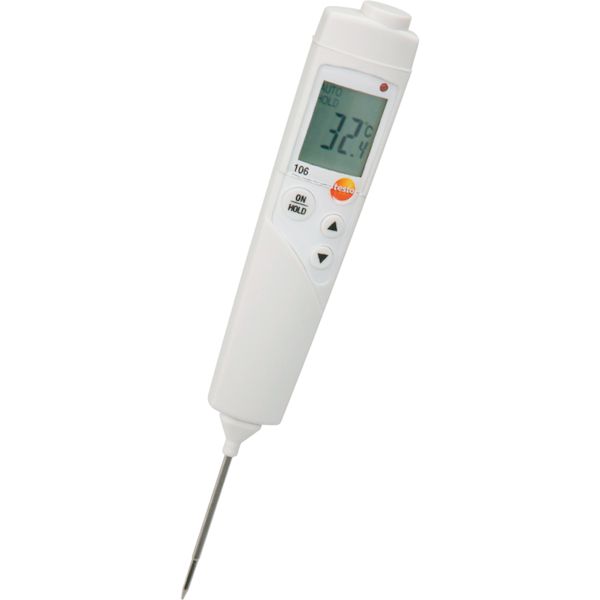 4029547020230 テストー Testo 防水型中心温度計106 食品用デジタル中心温度計 食品温度計|測定器・工具のイーデンキ