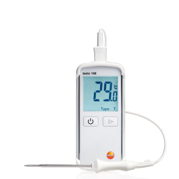 4029547020254 テストー testo108 防水型食品中心温度計 防水型食品用中心温度計｜測定器・工具のイーデンキ