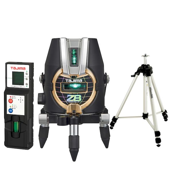(LINEクーポン有)TJMデザイン タジマ ZEROBKYRSET タジマ ゼロブルーKYR 受光器・三脚セット ZEROB-KYRSET BLUE-KYR レーザー墨出し器 BLUEーKYR|測定器・工具のイーデンキ
