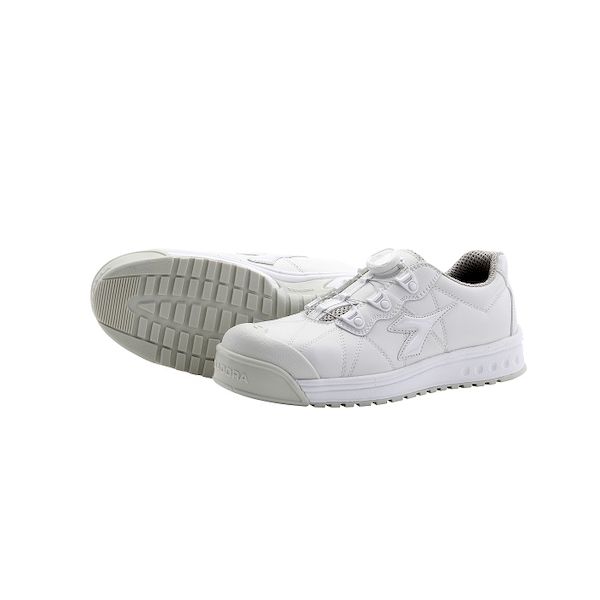 最適な材料 楽天市場 5月1日最大400円offクーポン エントリーで最大ポイント4倍 個数 1個 ディアドラ Diadora 直送 代引不可 他メーカー同梱不可 Finch フィンチ プロスニーカー Jsaa A種適合 限定色 Fc 111 ホワイト モノクロームモデル 23