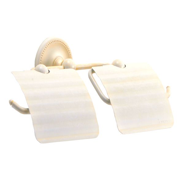 半額品 ポイント最大倍 4月日限定 要エントリー ゴーリキアイランド 真鍮製ペーパーホルダー Polish Brassシリーズ 横2連 古白色 真鍮 紙巻き器 アンティーク レトロ 北欧 Www Etechnologycr Com