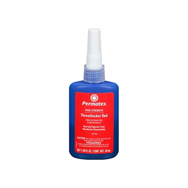 (LINEクーポン有)パーマテックス Permatex PTX27150 永久固定用スレッドロッカー 赤 50ml