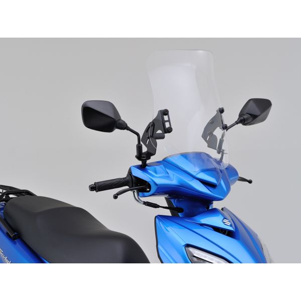 (LINEクーポン有)デイトナ DAYTONA 99193 ウインドシールドRS 車種別キット SWISH DV12B クリアー カウルスクリーン スウィッシュ バイク用 ミドル
