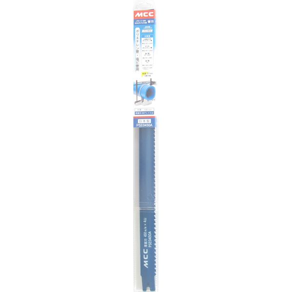 (LINEクーポン有)【個数：1個】松阪鉄工所 MCC PSE0450A 直送 代引不可・他メーカー同梱不可 PS用厚鋸刃 450mmX4山 PE