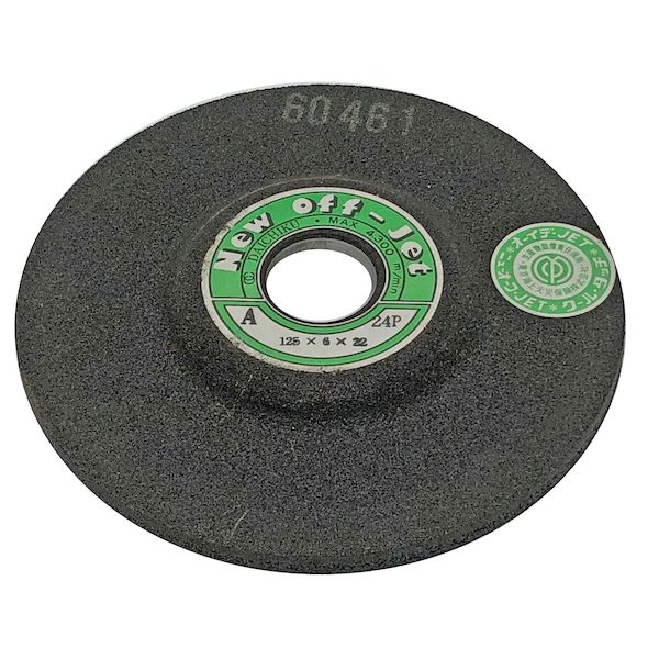(LINEクーポン有)大築 ダイチク OJ10024 汎用性オフセット形砥石 ニューオーフ・Jet 100mm 25入 7,072円