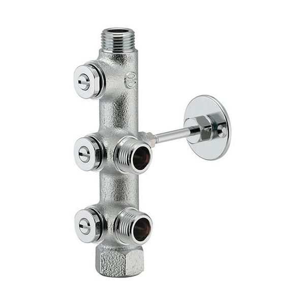 (LINEクーポン有)カクダイ 784-534-13 キッチンヘッダー D式 78453413 KAKUDAI 水栓金具 ビス付【キャンセル不可】