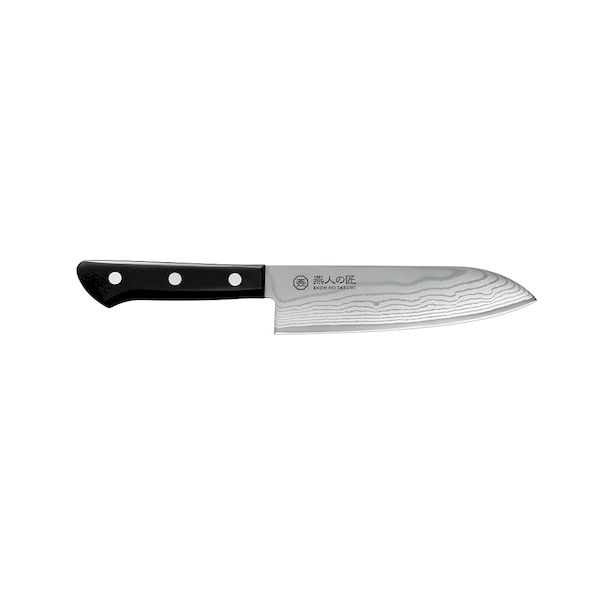 (LINEクーポン有)よこやま ETK-1500 燕人の匠 霞流し 三徳包丁170mm ETK1500