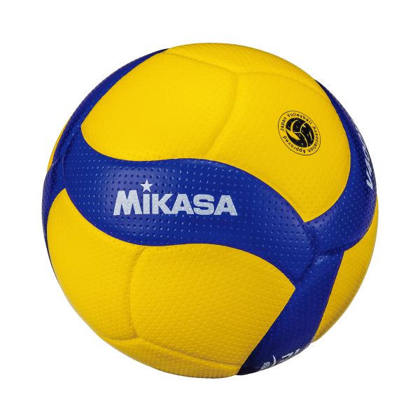 ミカサ MIKASA 4907225000111 V400W−L バレー4号 小学校試合球 軽量球 黄/青 検定球 バレーボール 小学生用 4号球 V400WL 小学生4号