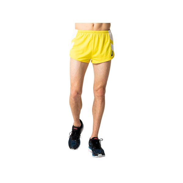 アシックス 4550214791608 2091A125 M’S RUNNING PANT VイエローxWHT サイズ