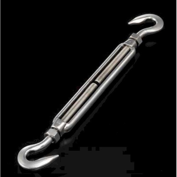 ふじわら アイオウル TB-F20-316 ターンバックル フック ステンレス製 SUS316 ネジ径M20 TBF20316｜測定器・工具のイーデンキ