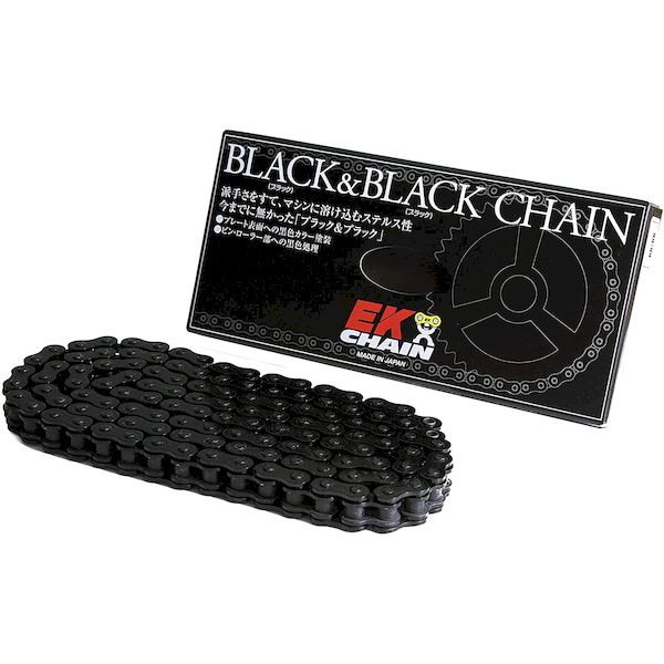 (LINEクーポン有)江沼チェーン 4571291809482 EK チェーン 530SR&minus;X2 BK／BK 114L MLJ EKチェーン ブラック MLJEKチェーン EKシールチェーン｜測定器・工具のイーデンキ