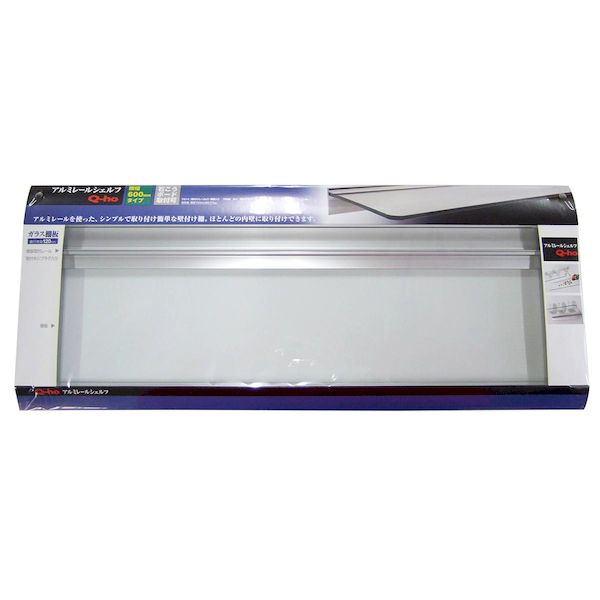 (LINEクーポン有)久宝金属製作所 4905926015229 T−1522 アルミレールガラス 長さ600mm|測定器・工具のイーデンキ