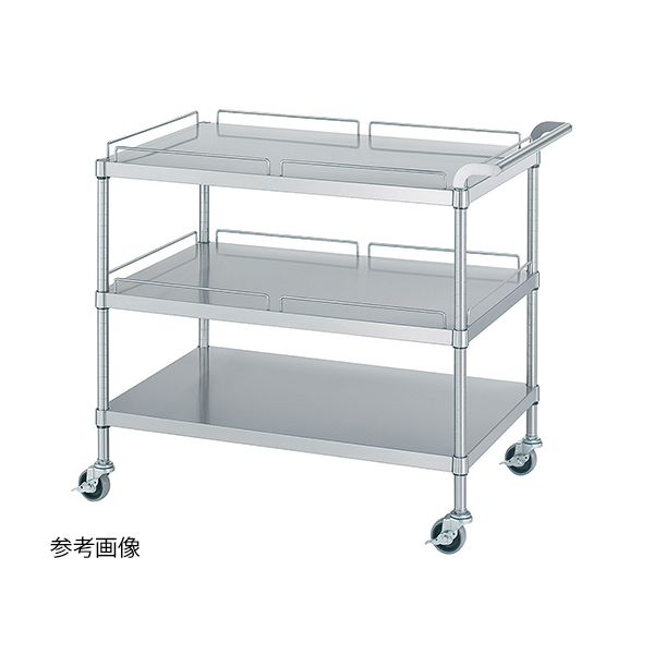 (LINEクーポン有)アズワン 1-2477-12 ステンレスワゴンM21−7545−U75【1個】 1247712|測定器・工具のイーデンキ