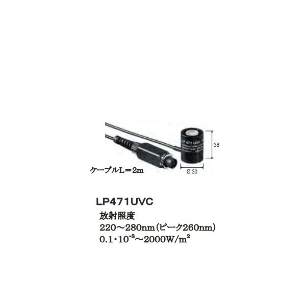 (LINEクーポン有)アズワン 1-2559-18 放射照度プローブ LP471UVC【1台】 1255918