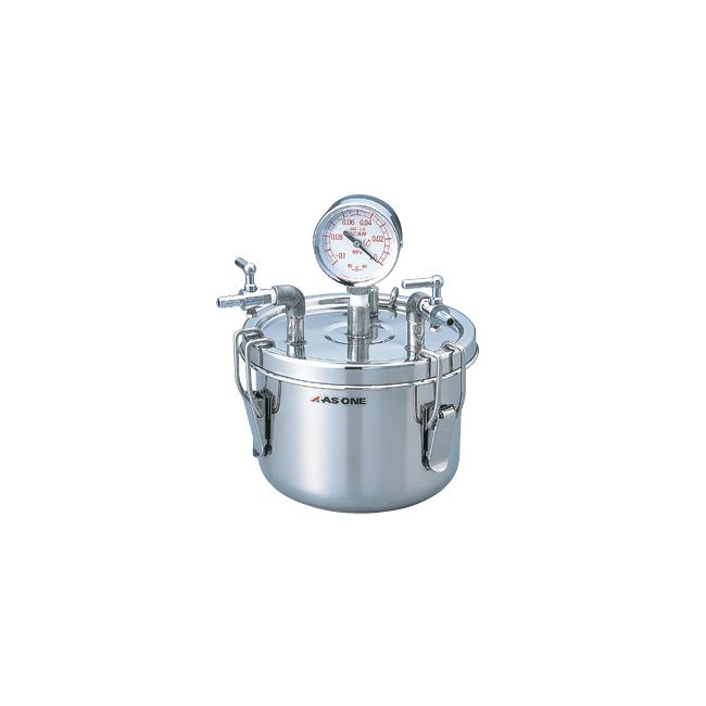 アズワン 1-6095-02 ステン真空缶SSK−02【1個】 1609502|測定器・工具のイーデンキ