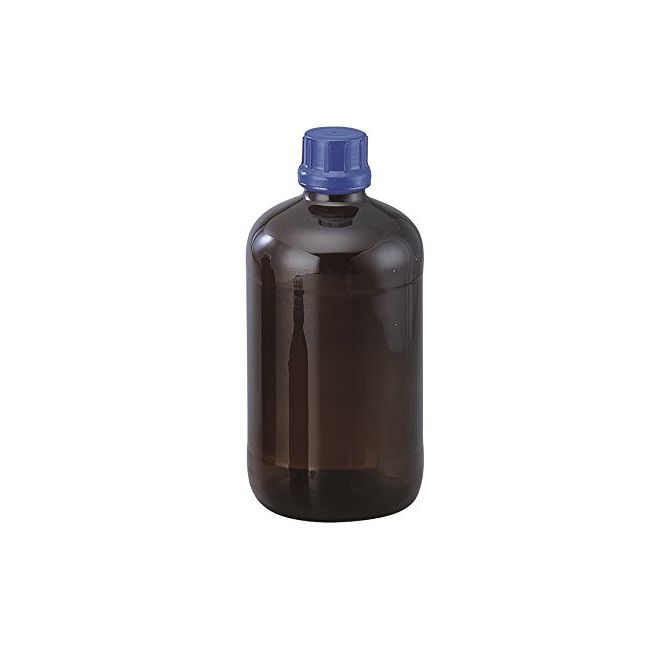 アズワン 1-8232-05 茶褐色ガラスボトル 1671510【1本】 1823205 VITLAB 円形|測定器・工具のイーデンキ