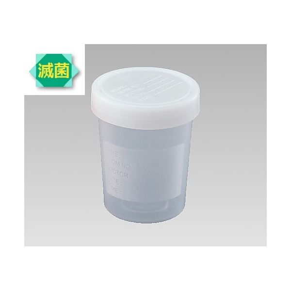 (LINEクーポン有)アズワン 2-8088-02 食品検体容器GDSKY&minus;100ML滅菌済【1箱(200個入)】 2808802 食品用検体容器｜測定器・工具のイーデンキ