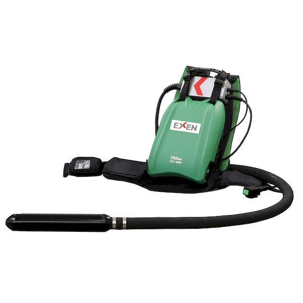 (LINEクーポン有)【個人宅配送不可】エクセン ECV40VA 1.5M 直送 代引不可・他メーカー同梱不可 コードレス高周波バイブレータ ECV40VA1.5M