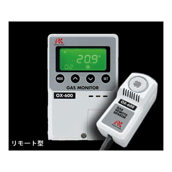 (LINEクーポン有)アズワン 3-3300-14 酸素モニタ OX&minus;600 乾電池 10m【1個】 3330014｜測定器・工具のイーデンキ