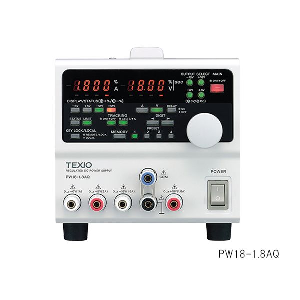 (LINEクーポン有)アズワン 3-6139-03 多出力直流安定化電源PW24－1．5AQ【1個】 3613903