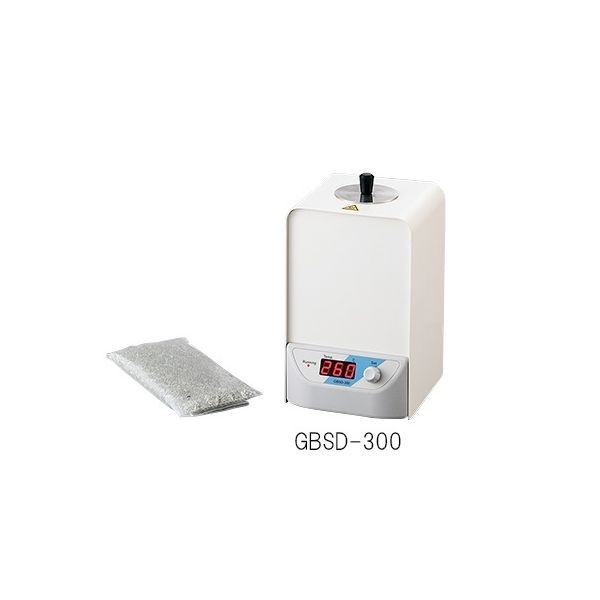 (LINEクーポン有)アズワン 3-6549-02 ガラスビーズ滅菌器 GBSD－300【1個】 3654902