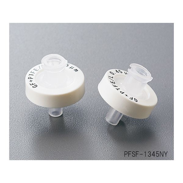 (LINEクーポン有)アズワン 3-6584-03 シリンジフィルタPFSF－2522PT百【1箱(100個入)】 3658403 PTFE シリンジフィルター プレフィルター付き