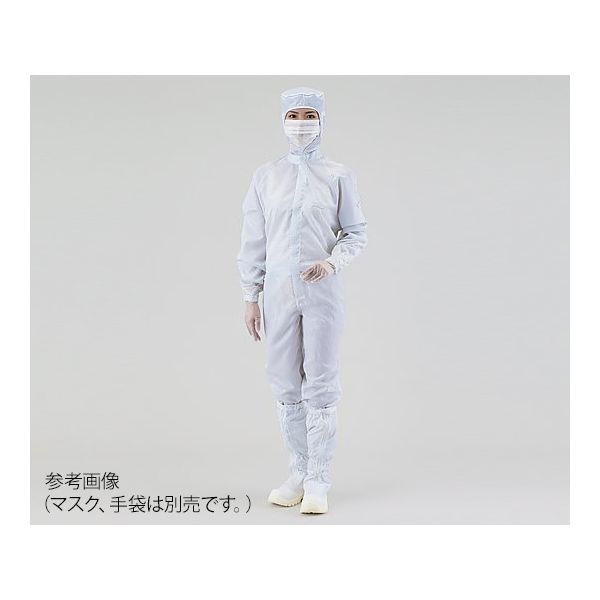 (LINEクーポン有)アズワン 4-397-07 スーツ 12110SW 白 M 25．0【1枚】 439707