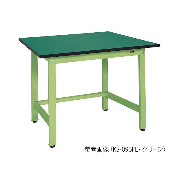 アズワン 4-588-09 天板付作業台 KS－189FE【1台】 458809