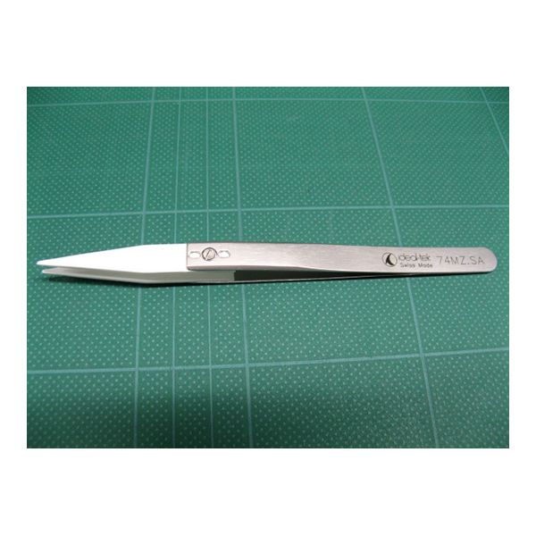 (LINEクーポン有)アズワン 6-7909-14 セラミックチップピンセット 74MZ【1本】 6790914｜測定器・工具のイーデンキ