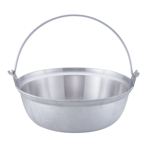 AEV12042 アルミイモノ 吊付円付鍋 42cm｜測定器・工具のイーデンキ 8,177円