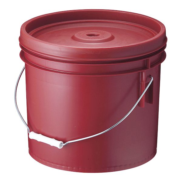 (LINEクーポン有)ATS0150 トスロン丸型 密閉容器 12L レッド