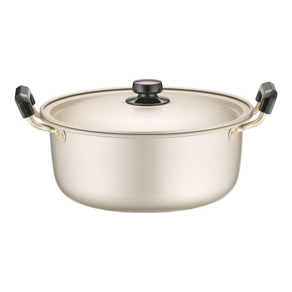 AZT8708 アカオ しゅう酸 実用鍋 硬質 30cm|測定器・工具のイーデンキ