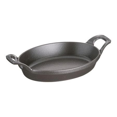 (LINEクーポン有)RST5002 ストウブ オーバルスタッカブルディッシュ 21cm 黒 40509−391|測定器・工具のイーデンキ