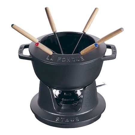 (LINEクーポン有)RSTE801 ストウブ フォンデュセット 18cm 40511－971 黒