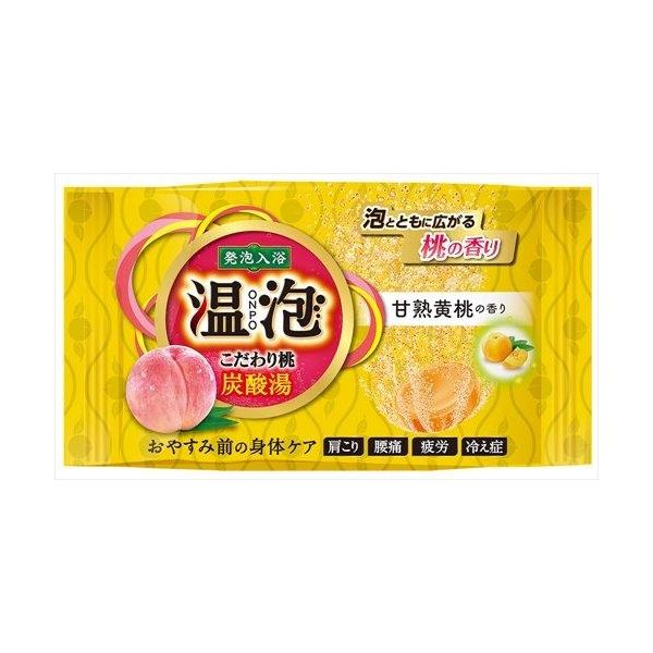 (LINEクーポン有)4901080558541 【240個入】 温泡こだわり桃炭酸湯甘熟黄桃1錠 94882【キャンセル不可】