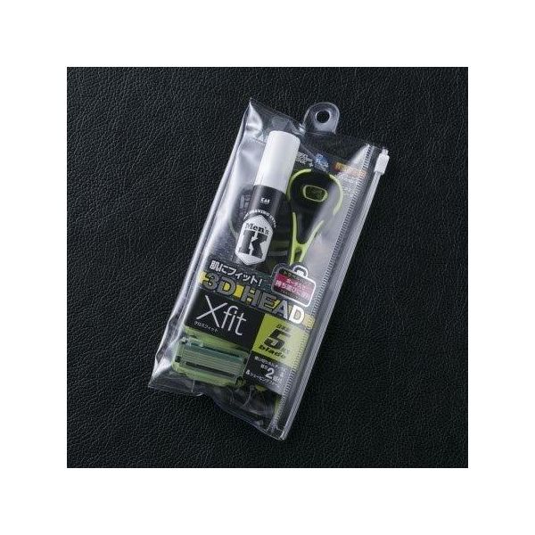 (LINEクーポン有)4901331001321 【100個入】 Xfit クロスフィット トラベルパック 替刃2個入り 91929【キャンセル不可】