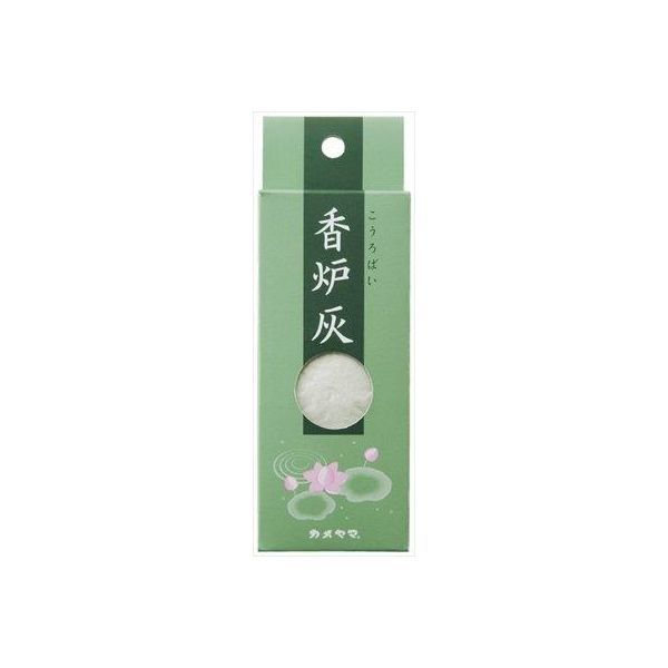 4901435936697 【50個入】 カメヤマ香炉灰60G フック付き 94996【キャンセル不可】