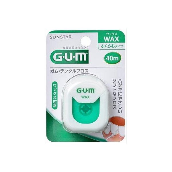 (LINEクーポン有)4901616210707 【60個入】 ガムケアデンタルフロス 40M WAX 96020【キャンセル不可】