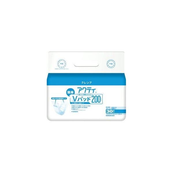 (LINEクーポン有)4901750844646 【6個入】 アクティ紙パンツ用尿パッド簡単Vパッド20030 99547【キャンセル不可】