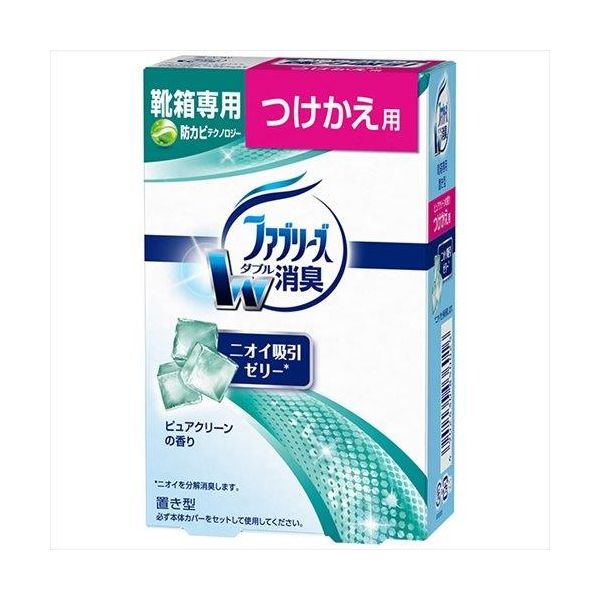 (LINEクーポン有)4902430673594 【24個入】 置き型ファブリーズ 靴箱用ピュアクリーンの香りつけかえ用 94111【キャンセル不可】