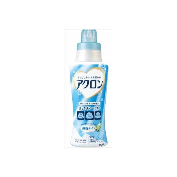 (LINEクーポン有)4903301274841 【15個入】 アクロン ナチュラルソープ本体 450ML 95769【キャンセル不可】