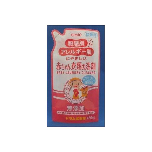 全日本送料無料 4月1日最大400円offクーポン エントリーで最大ポイント4倍 24個入 エルミー敏感肌 アレルギー肌赤ちゃん衣類洗剤詰替450ml 916 測定器 工具のイーデンキ 100 本物保証 Gcl In
