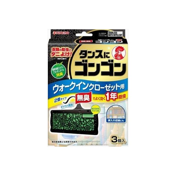 4987115842533 【20個入】 ゴンゴンウォークインクローゼット用無臭3P 94304【キャンセル不可】|測定器・工具のイーデンキ