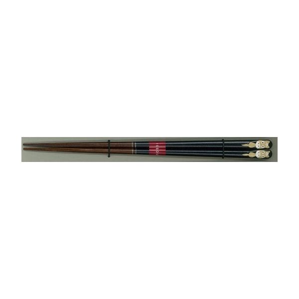 4580219381238 【6個入】 一双 会津蒔絵干支箸午23cm 89481【キャンセル不可】 4,655円