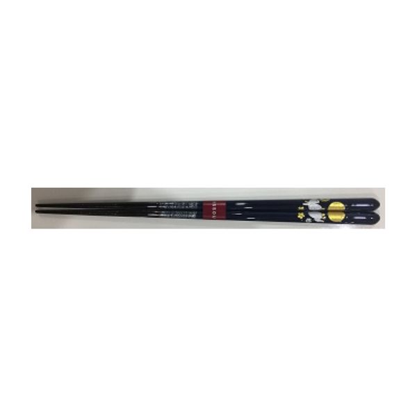 (LINEクーポン有)4580219389098 【7個入】 一双 金座蒔絵 水月うさぎ23cm 89495【キャンセル不可】