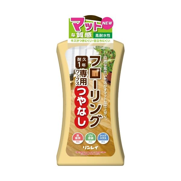 (LINEクーポン有)4903339571011 【12個入】 フローリング専用ワックス つやなし 1L 88241【キャンセル不可】