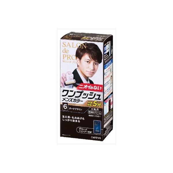 (LINEクーポン有)4904651182824 【24個入】 サロンドプロワンプッシュメンズカラー6 109093【キャンセル不可】