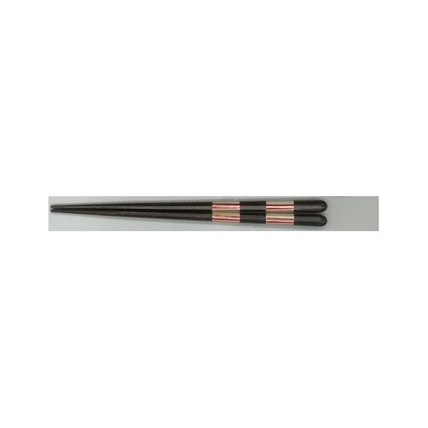 (LINEクーポン有)4970736147101 【19個入】 箸 八角縦縞20．5cm 89534【キャンセル不可】