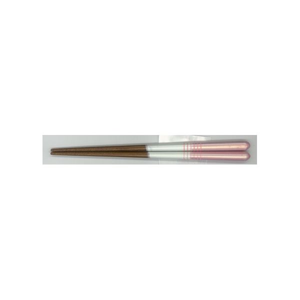 (LINEクーポン有)4970736172288 【38個入】 食洗箸パステルハーフライン P 18cm 90706【キャンセル不可】